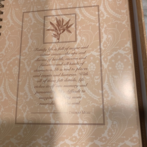 NEW Our Family History, A Keepsake Journal NIB Italian Leather - Picture 8 of 12